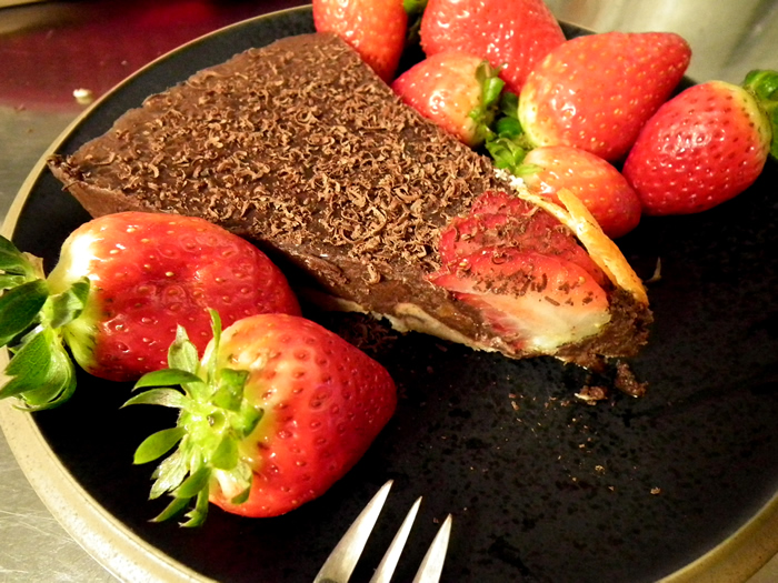 Raw Choco Orange Buttercake