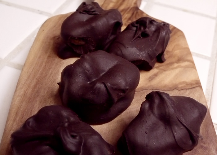 Raw Chocolate Dipped Candy