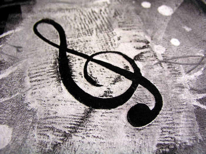 The music stencil