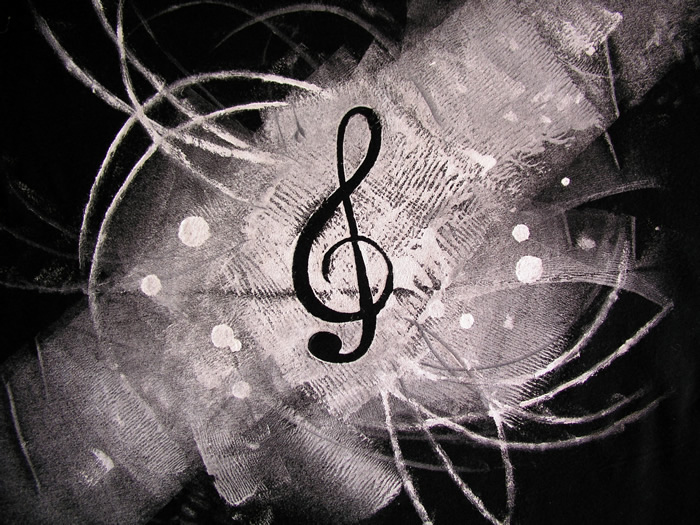 The music stencil