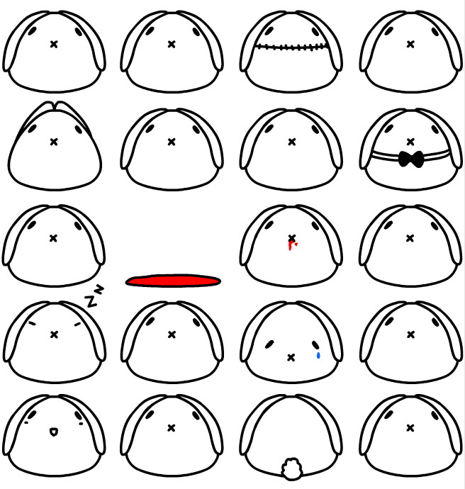 Wabbits for a t-shirt